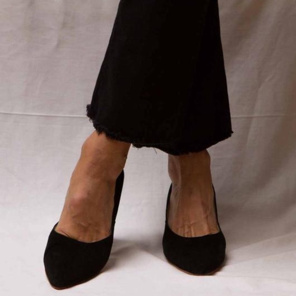 ATP Atelier Black Suede Nava Pumps - Picture 7 of 8